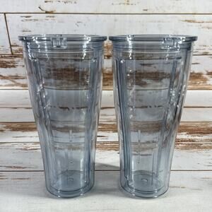 VitaMix Travel To Go Personal Blending Cup 20 oz Tumbler Set/2 No Lids
